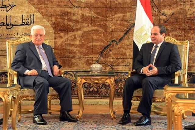 محمود عباس يشكر السيسي على مواقف مصر الداعمة للقضية الفلسطينية