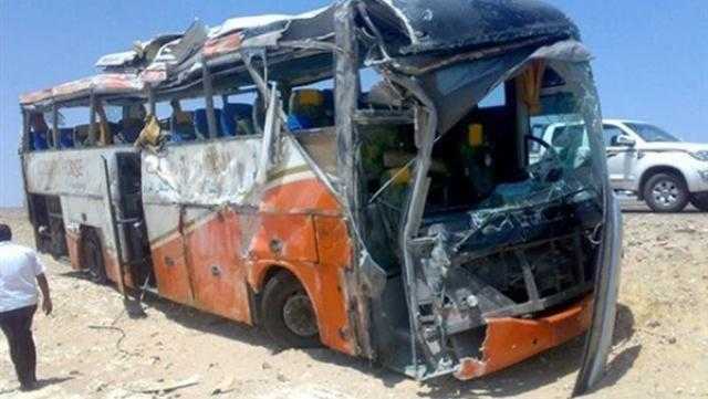 «الصحة»: دفعنا بـ25 سيارة إسعاف لنقل مصابي حادث أتوبيس جنوب سيناء
