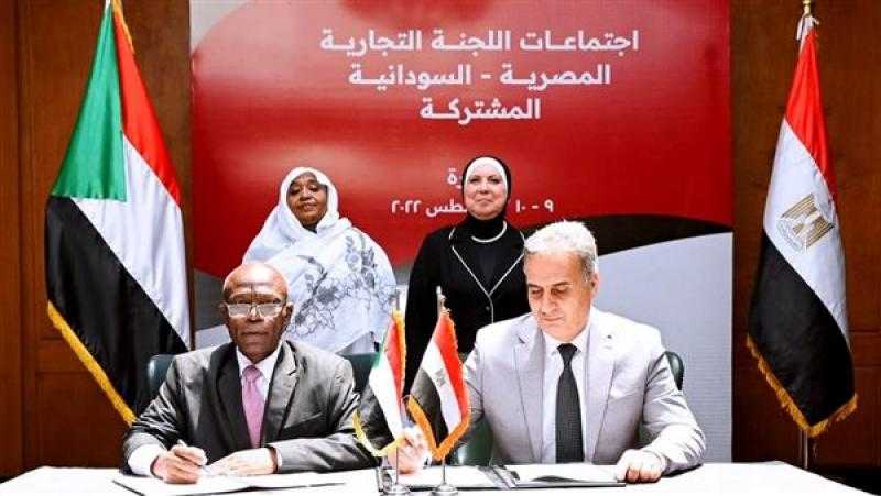 60 % زيادة فى معدلات التبادل التجارى بين مصر والسودان خلال 2021