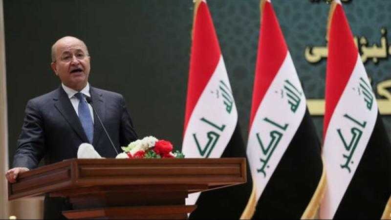 الرئيس العراقي يدعو المتظاهرين إلى فسح المجال أمام القوات الأمنية