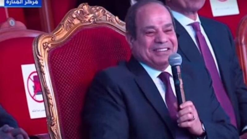 الرئيس السيسى يهنئ المصريين بالعام الميلادى الجديد