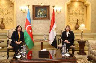 رئيسة المجلس الوطني الأذربيجاني في زيارة رسمية لمصر تلبية لدعوة المستشار عبد الوهاب عبد الرازق رئيس مجلس الشيوخ