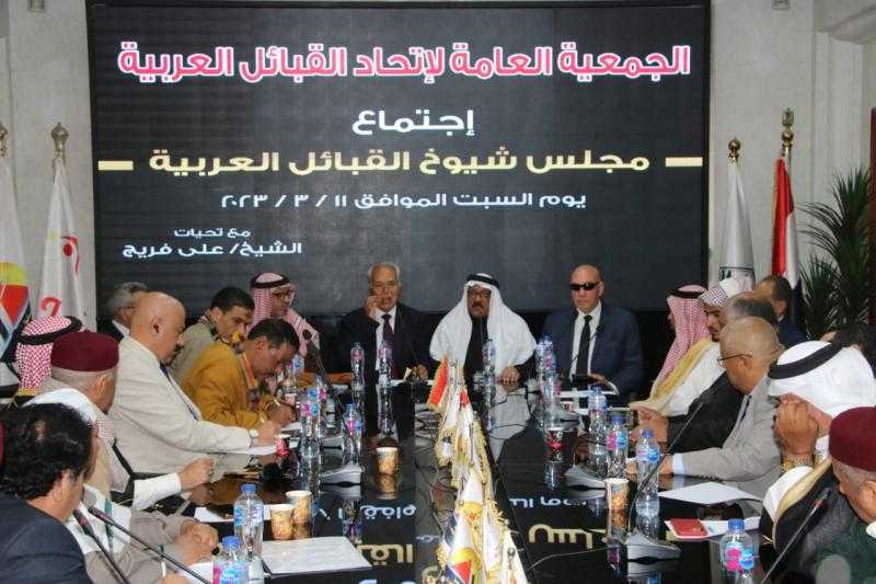 رئيس مجلس القبائل العربية : السيسي مخلص وصادق ويعيد بناء الوطن
