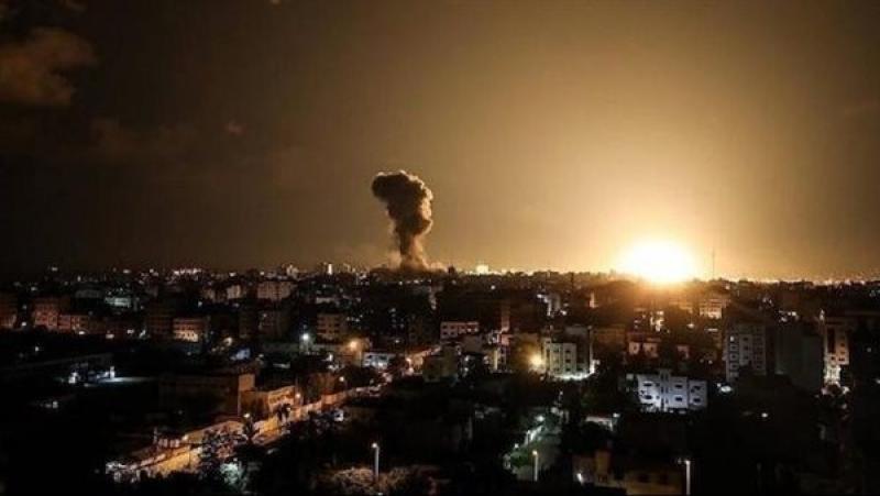 استشهاد 3 فلسطينيين فى غارة إسرائيلية على حى النصر بمدينة غزة