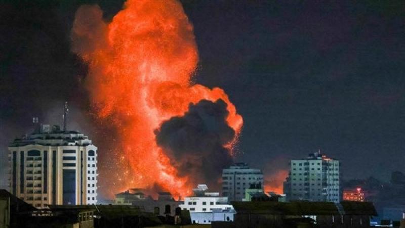 طائرات الاحتلال تقصف مبنى جامعة الأزهر فى قطاع غزة
