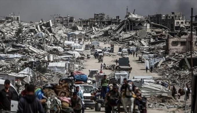 ارتقاء 10 فلسطينيين جرّاء قصف الاحتلال الإسرائيلى مناطق متفرقة بقطاع غزة
