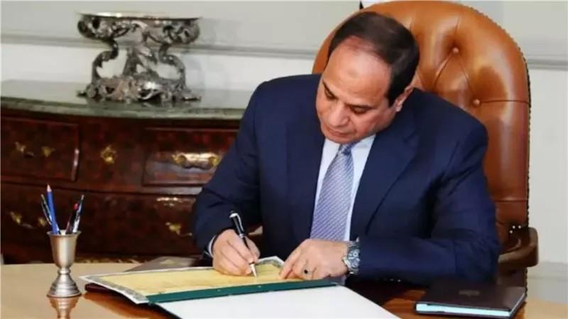 الرئيس السيسى يصدق على قانون إنشاء قاعدة بيانات الرقم القومى الموحد للعقارات