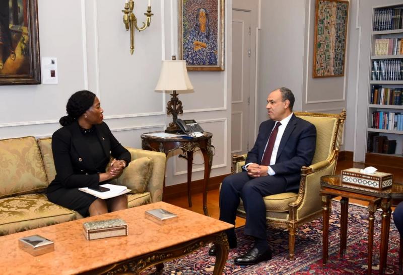 مصر وجنوب إفريقيا تبحثان سبل إرساء الاستقرار والأمن في القارة