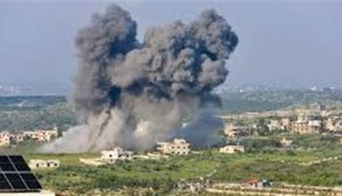 غارة إسرائيلية بين بلدتي عربصاليم وحبوش بالجنوب اللبناني